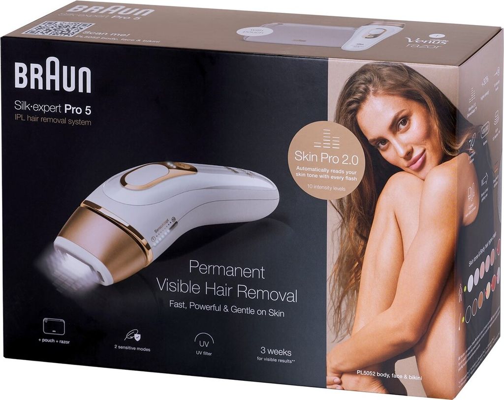 Épilateur Lumière Pulsée Braun Silk Expert Pro 5 - Occasion, Fonctionnel
