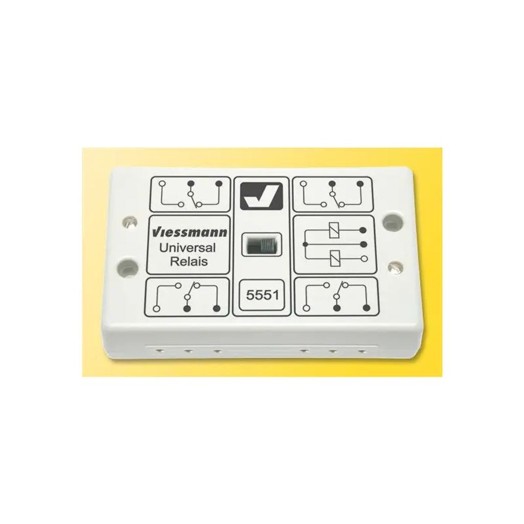 Viessmann 5551 - Universal Relais 1x4UM