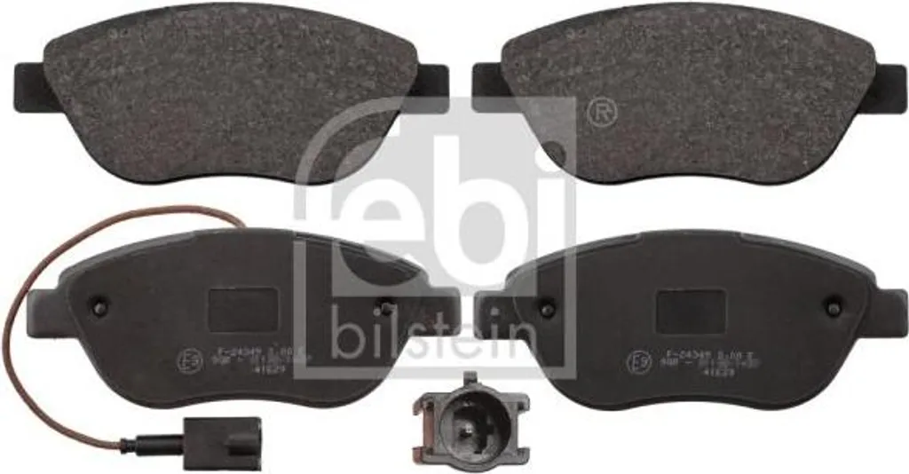 Plaquettes de frein 116054 FEBI pour supprimer bruits et vibrations