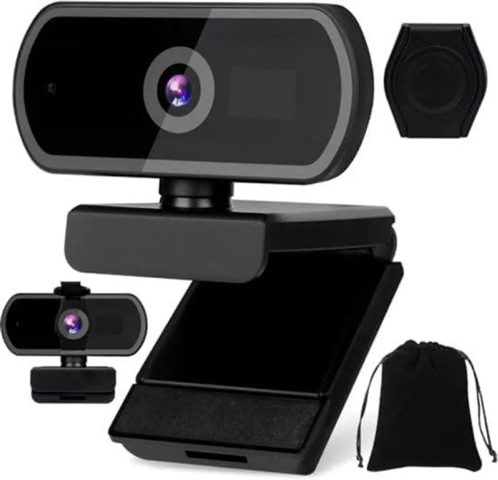 Caméra Ordinateur 1080p Haute Définition - Webcam pour PC et Portable