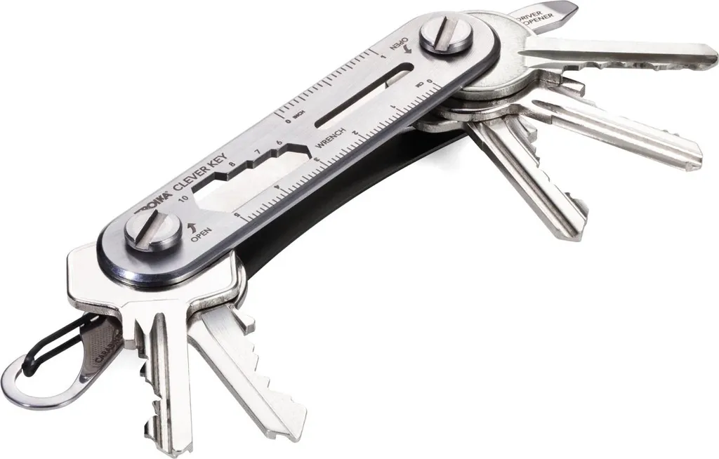 TROIKA Schlüssel Organizer TROIKA CLEVER KEY titanfarben