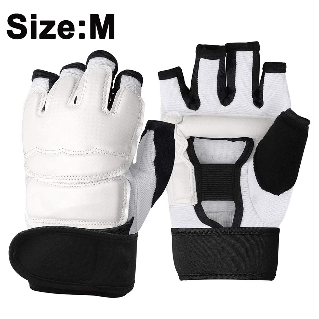 Paar Boxsack Taekwondo Karate Handschuhe für Sparring Kampfsport Boxtraining,M