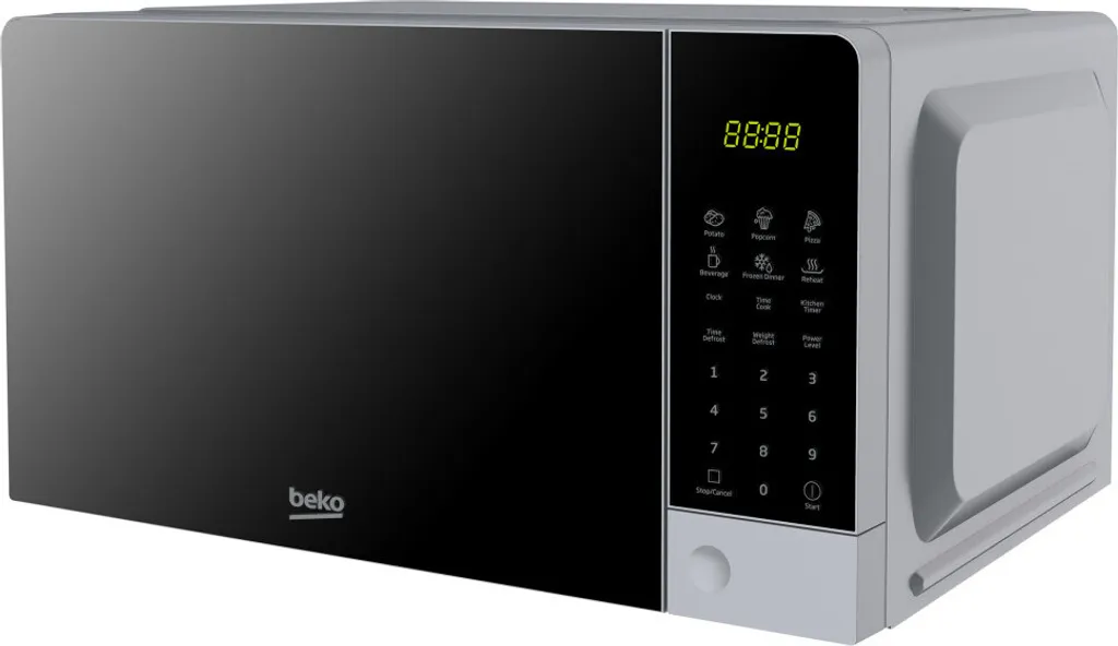 Petit micro-ondes Beko MOC201103S idéal pour réchauffer vos plats inox