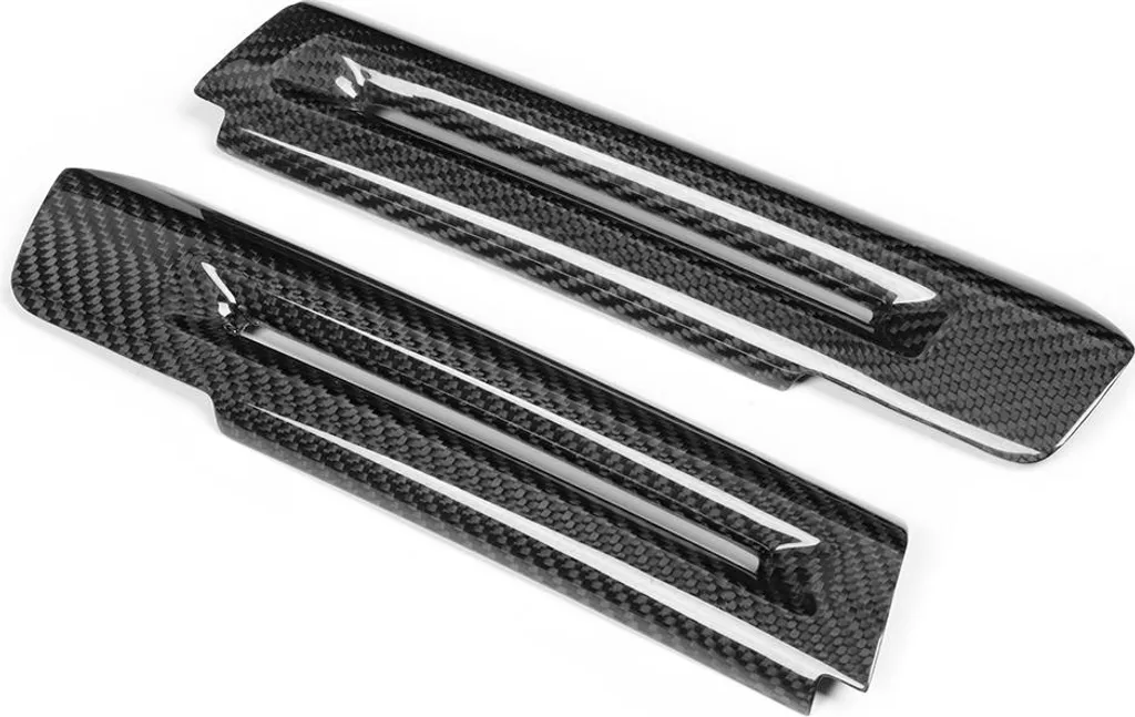 Accoudoirs intérieurs en fibre de carbone pour Ford Mustang 2014-2018