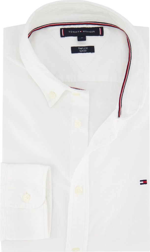 Tommy Hilfiger Shirt MW0MW38556YCF in White color size xx-large