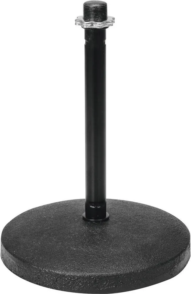 Pied de Micro pour Podcast et Gaming OMNITRONIC GES-1 Fonte Stable