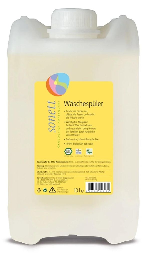 Ecologische 10L Natuurlijke Wasverzachter – Productafbeelding 