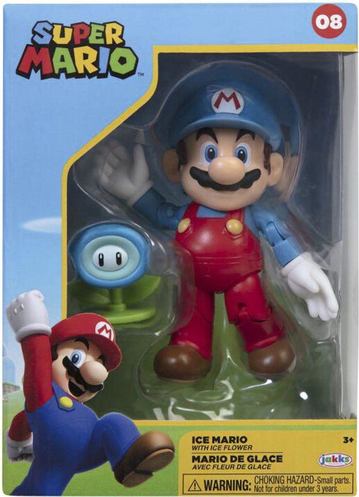 Super Mario - Ice Mario 10 cm Figur (Sammlerbox) Produktbild 