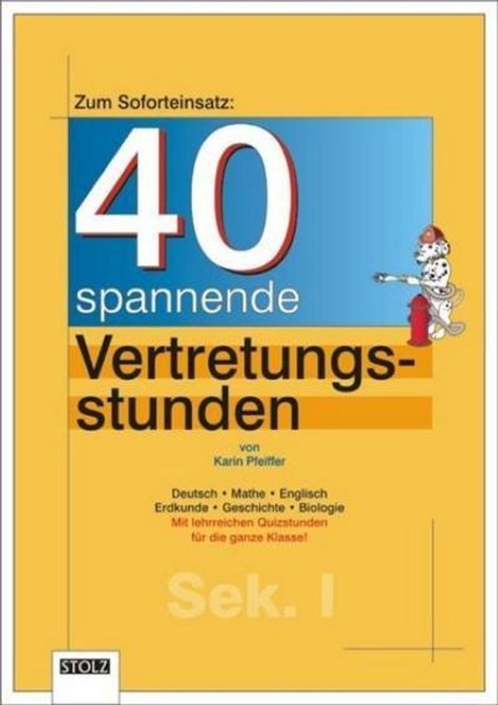 40 spannende Vertretungsstunden