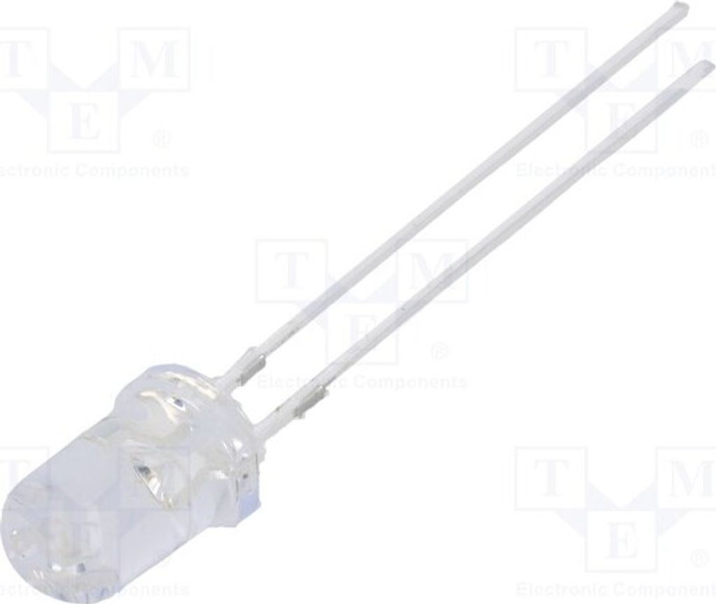 2x LED 5mm 85000÷100000mcd 9÷10lm grün 30mA 15° 2,7÷3,4V OSG5GP5111A LED Dioden T