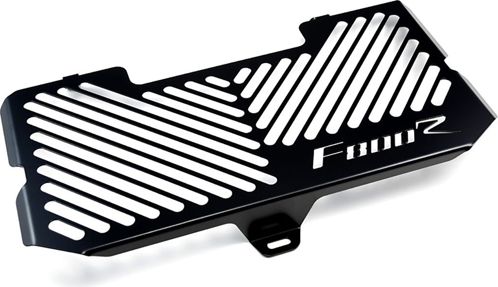 ZIEGER Kühlerabdeckung kompatibel mit BMW F 800 R Design Logo schwarz
