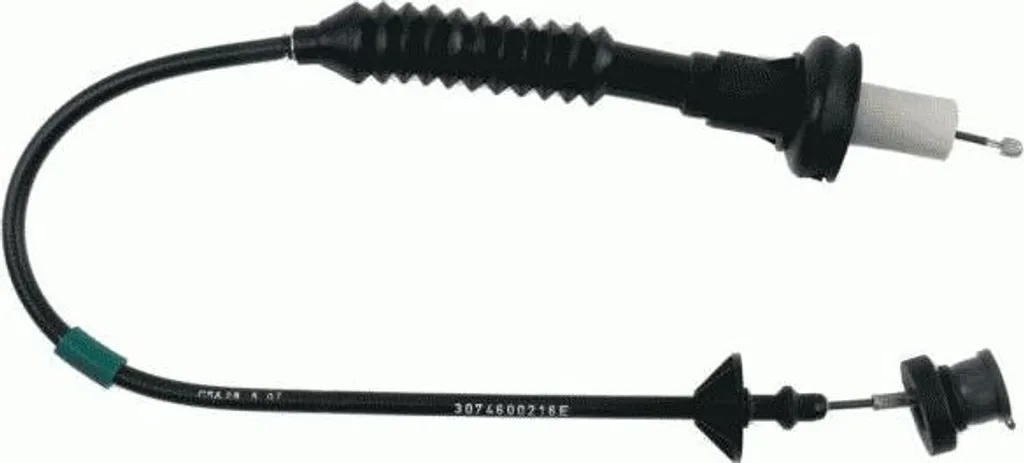 Câble d'embrayage renforcé SACHS 3074600216 - Fiabilité OE 2150AZ pour 206