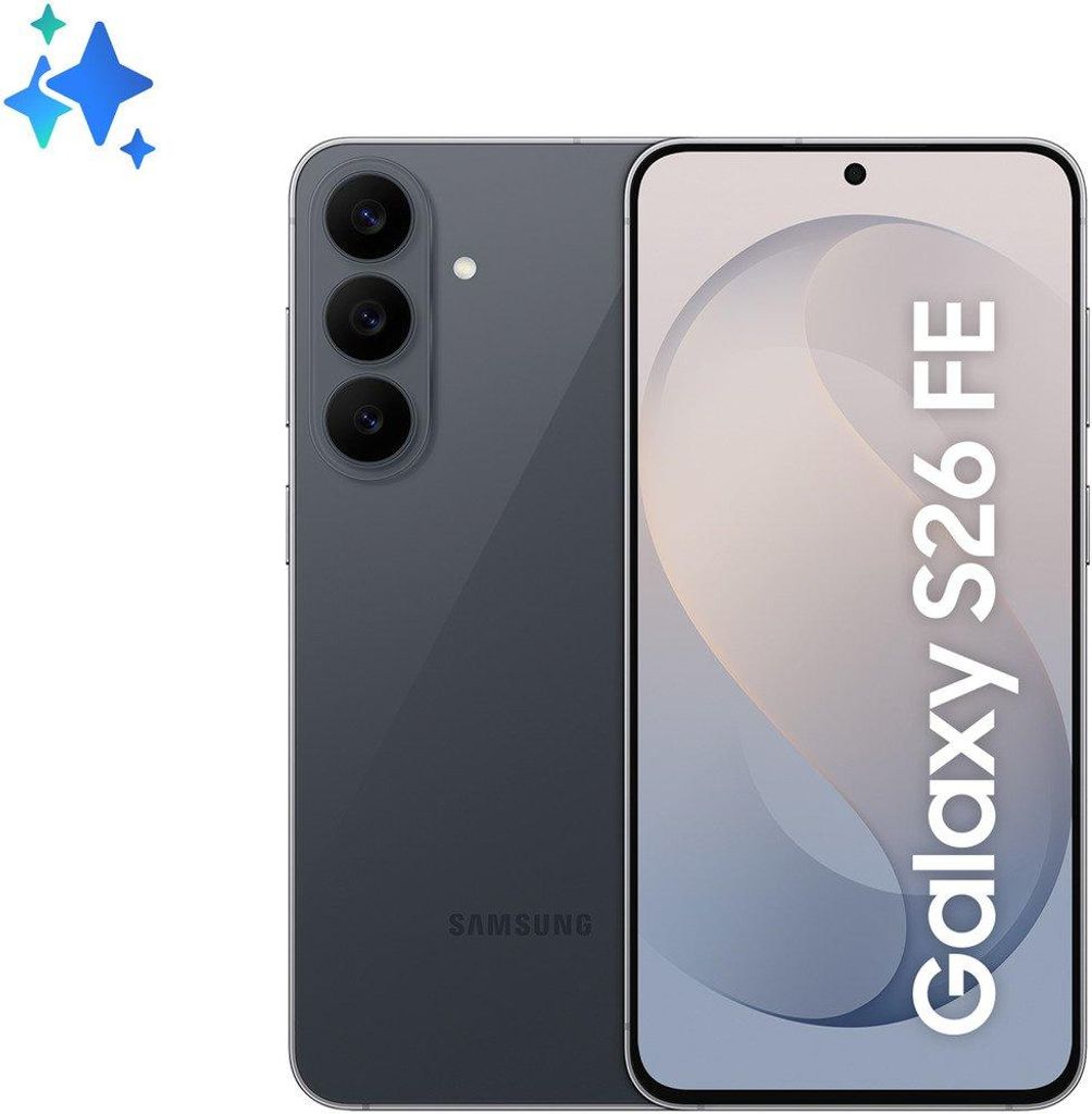Samsung Galaxy S26 FE 5G 128GB Graphite Productafbeelding 