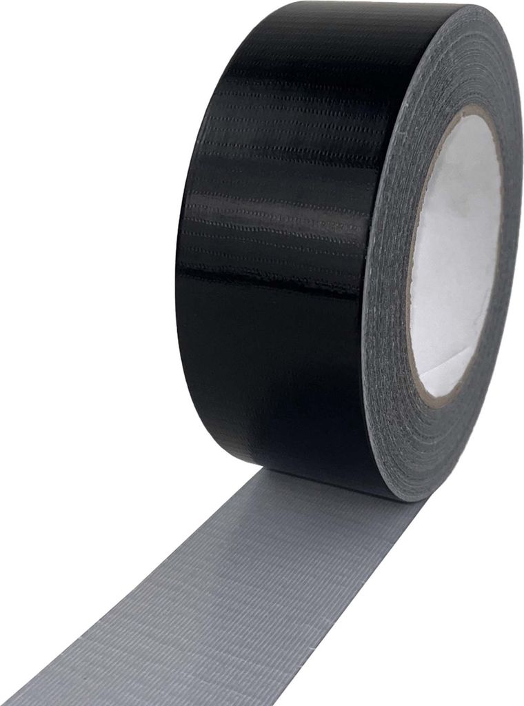Scorprotect Gewebeklebeband "Extra" Schwarz Panzertape Panzerband 48 mm x 50 m