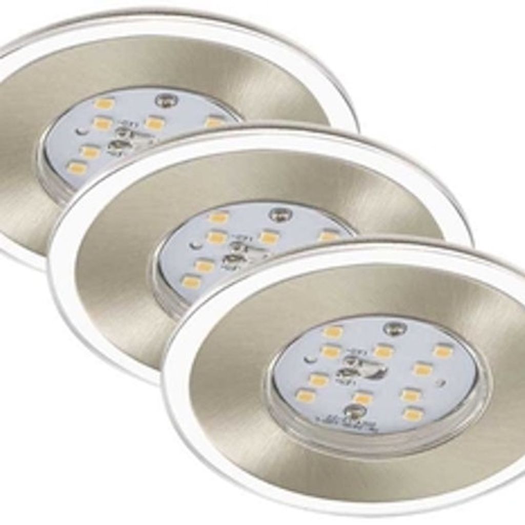 3x Briloner Attach LED 3er-Set mit 3-Stufendimmer IP44 5,5W Produktbild 