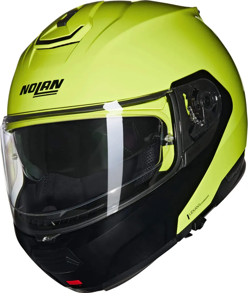 Nolan N100-6 Mivedi Casque pliable N-Com Vert XL avec écran solaire