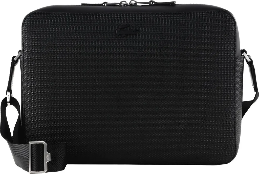 Sac à épaule Airline Bag Lacoste Noir - Idéal Voyage, Travail et Loisirs