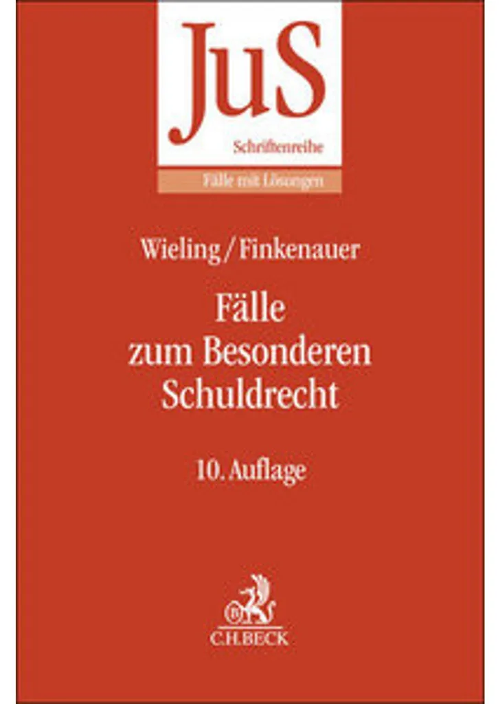 Livre de droit Fälle zum Besonderen Schuldrecht pour étudiants en droit