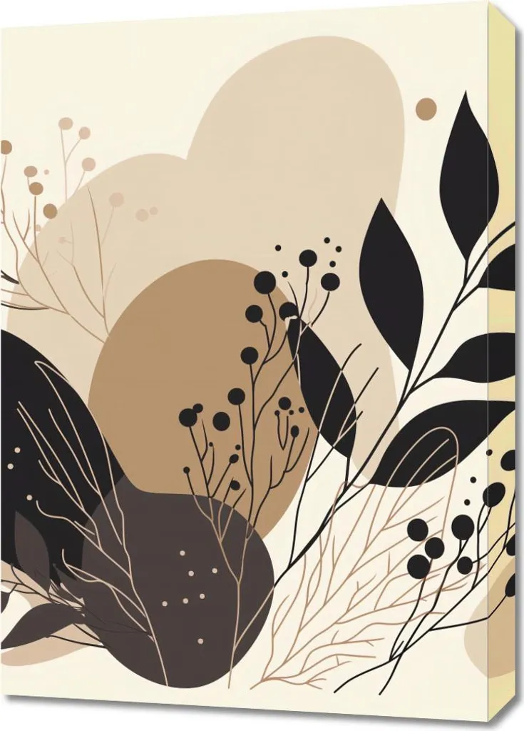 Affiche Harmonica de la nature 50x70 cm - Impression haute qualité