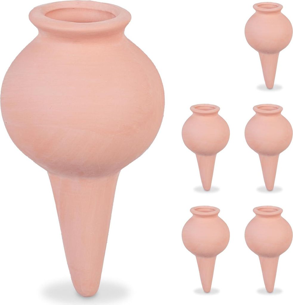 Wassertropfer Keramik - Set von 6 - Zimmerpflanzen - 100 ml - Wasserbälle