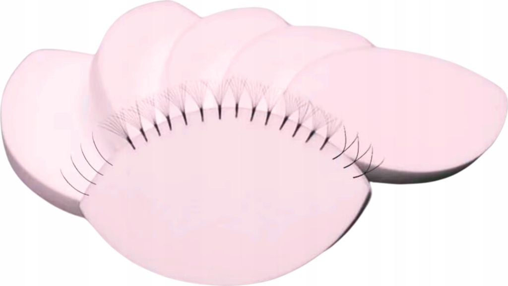 Wimpern-Trainingsschwämmchen, 10 Stk. Pink Premium Lashes