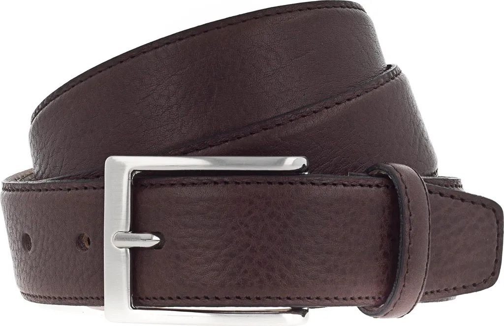 Offerta Cintura Vanzetti Pelle 35mm Marrone | Business Belt Uomo