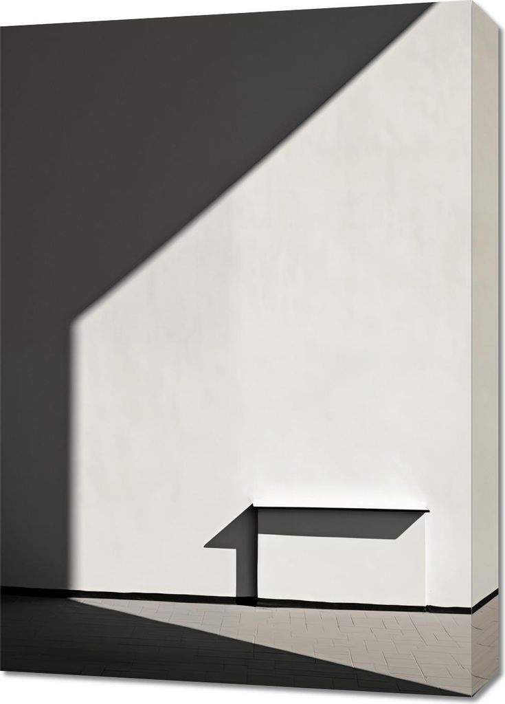 Bild 50x70cm Kontrast von Licht und Schatten