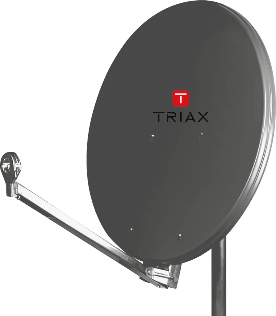 Riflettore Satellitare Triax 75cm per 4K e Cinema Satellitare