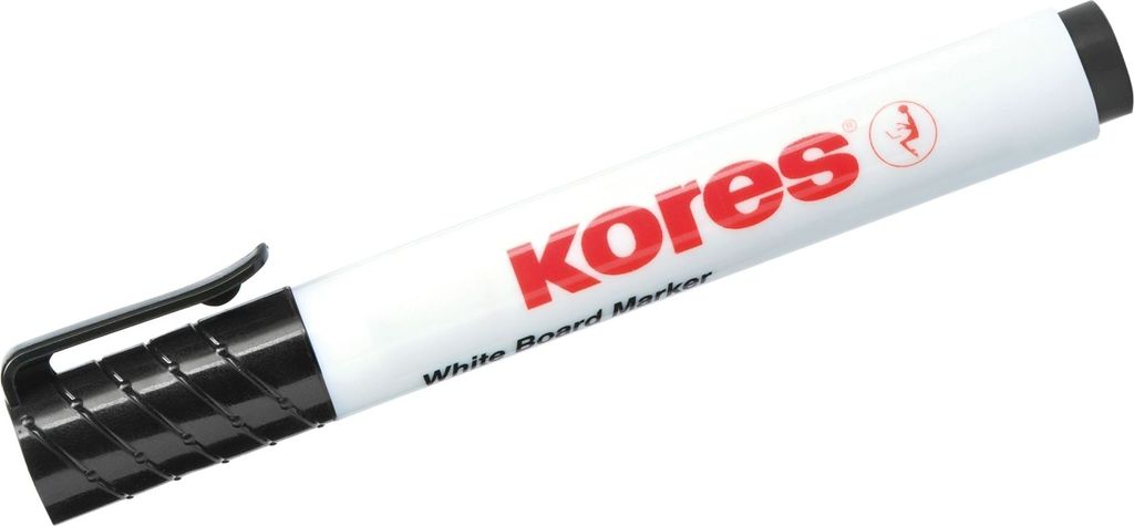 Kores Whiteboard- & Flipchart-Marker "K MARKER", schwarz