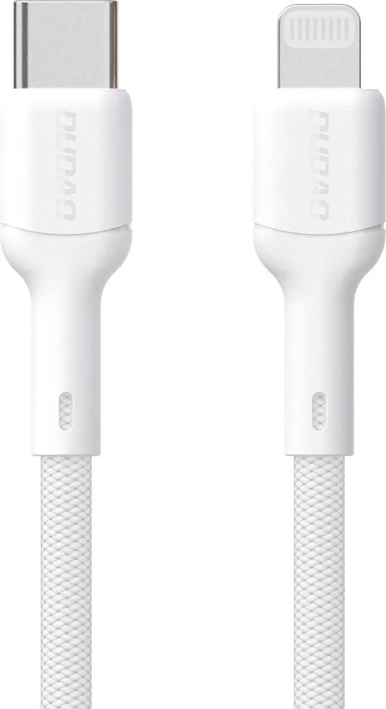 Cavo DUDAO L9X USB-C a Lightning 1m Bianco - Ricarica Rapida PD 30W