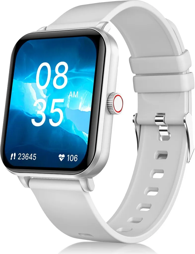 Montre Connectée Sport Niceboy WATCH Lite 4 Argent pour Android et iOS
