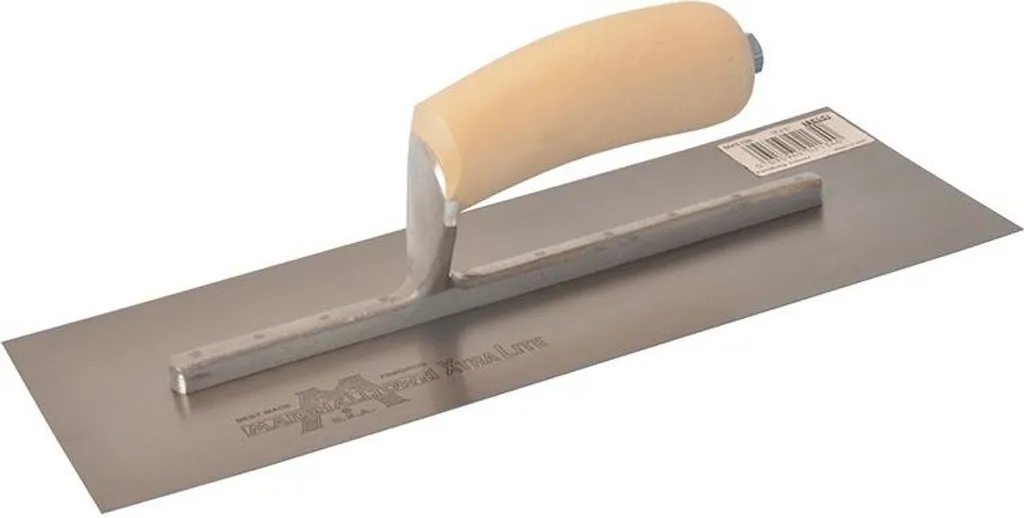 Spatule à stuc Marshalltown pour lissage d'enduit et plâtrerie