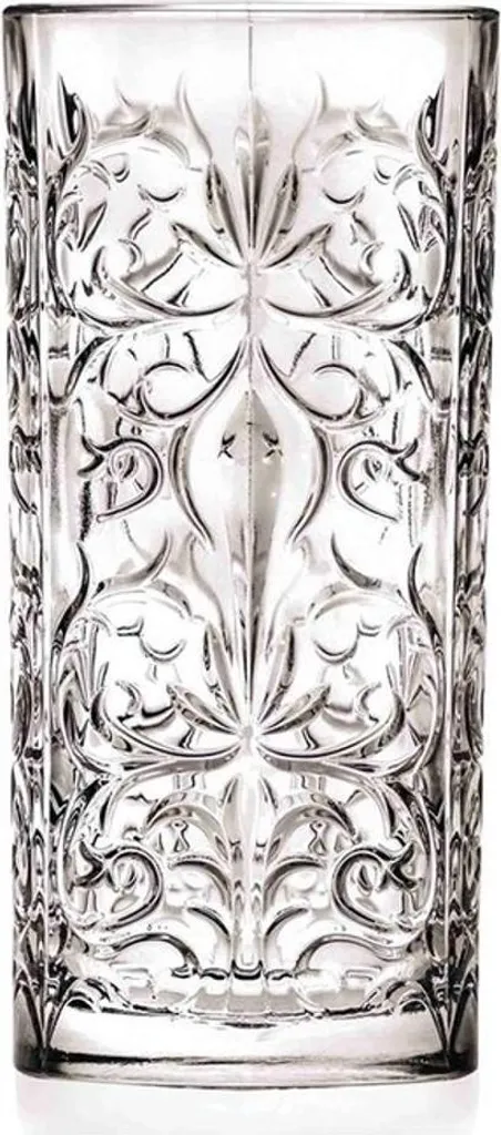 Set 6 Bicchieri Acqua RCR Tattoo 370ml Cristallo - Design Italiano