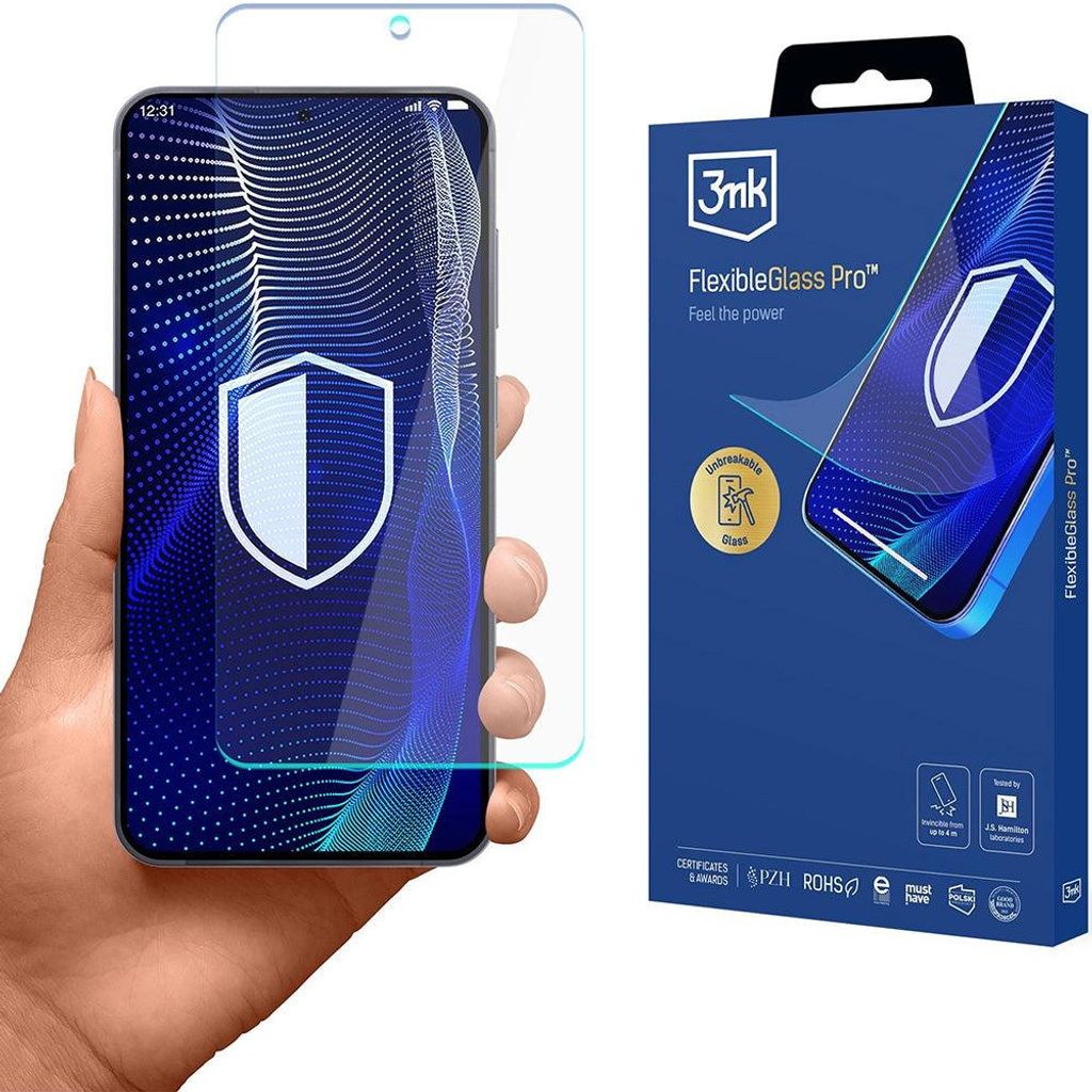 Hybridglas für Galaxy S26, 3mk FlexibleGlass Pro