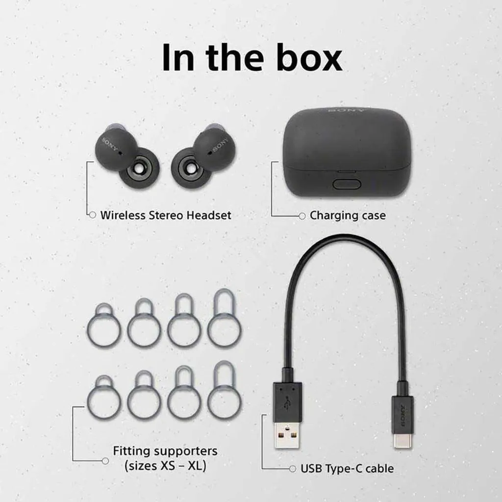 Sony LinkBuds WF-L900 Blanc : Écouteurs sans Fil Bluetooth Originaux - 22