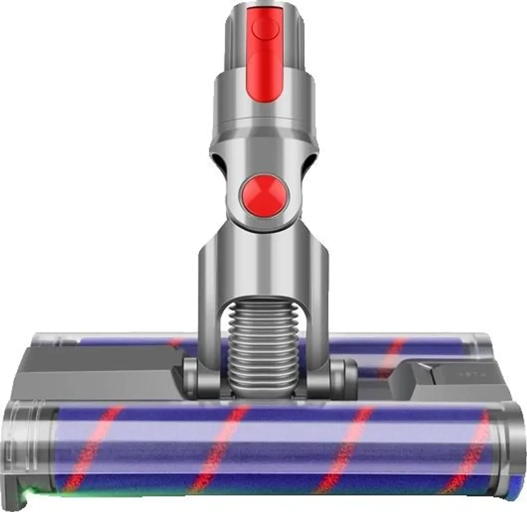 Brosse motorisée ClickDock avec éclairage LED en ABS pour aspirateur
