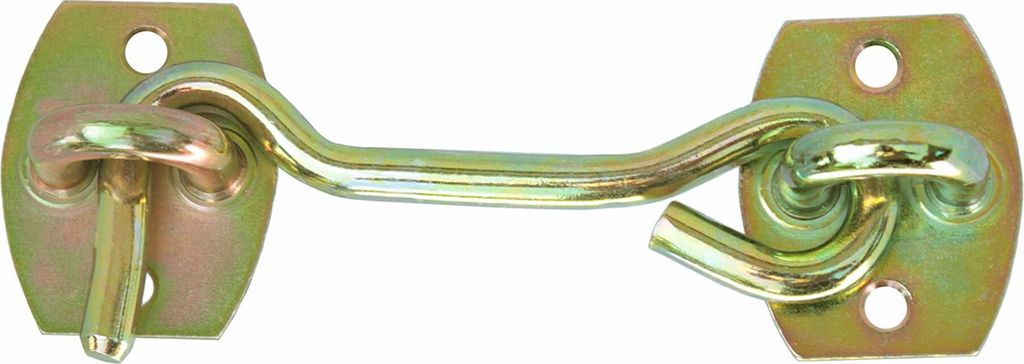 Sturmhaken mit Öse Platten Torbefestigung 8 x 120 mm Produktbild 