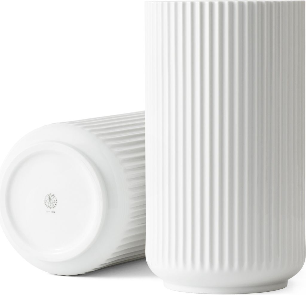 Lyngby Porcelæn Lyngby Vase H20.5 cm weiss porzellan