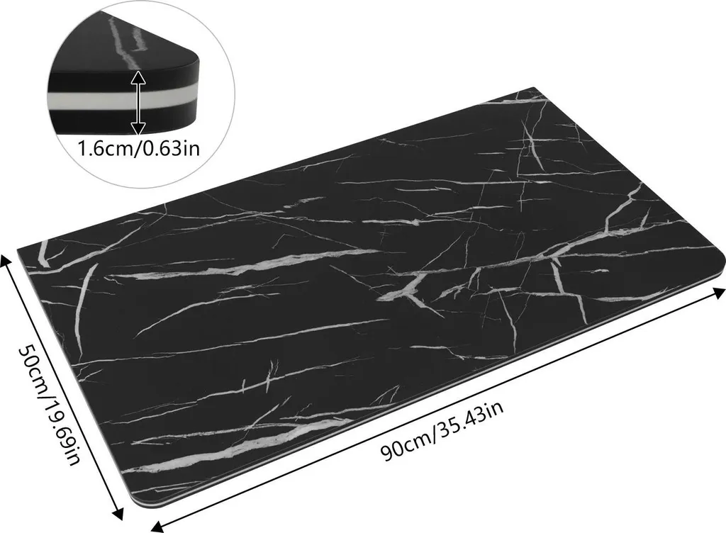 Table pliante murale 90x50 cm : la solution pour petits espaces noirs - 4
