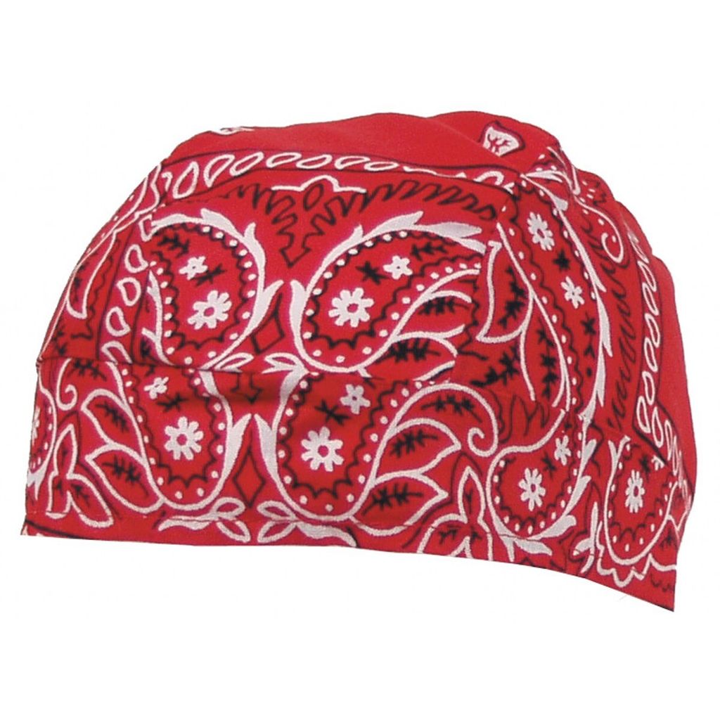 Headwrap, paisley-rot, Baumwolle Produktbild 