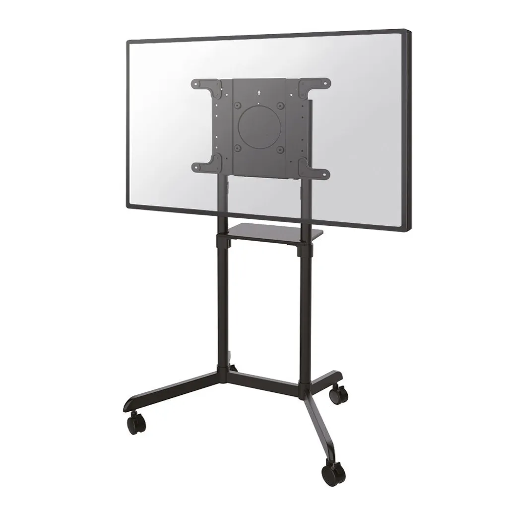 Support TV Mobile Anti-Chute 70kg - Sécurisez vos Grands Écrans Noir