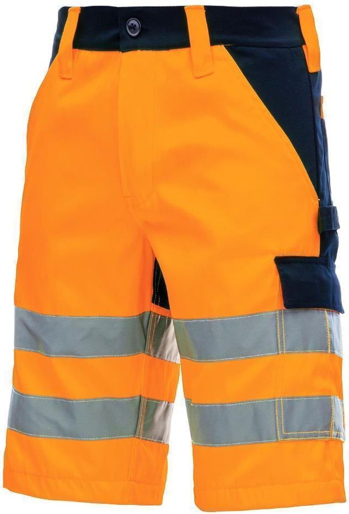 NITRAS Warnschutz Shorts Bermuda Gr. 44 orange
