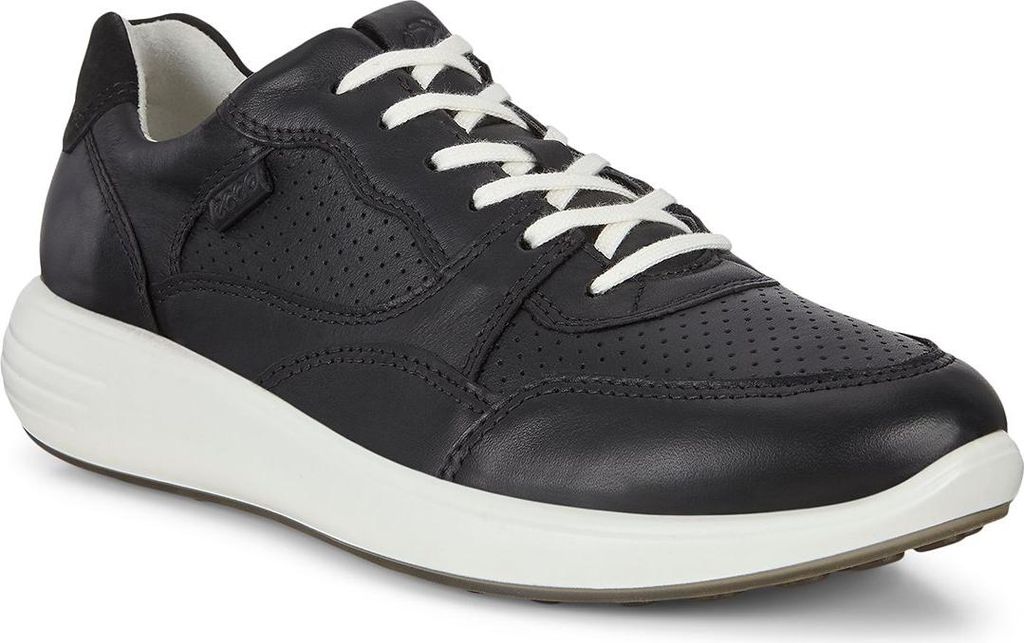 Ecco Damen Schnürschuhe Sportlich Gummisohle schwarz Produktbild 