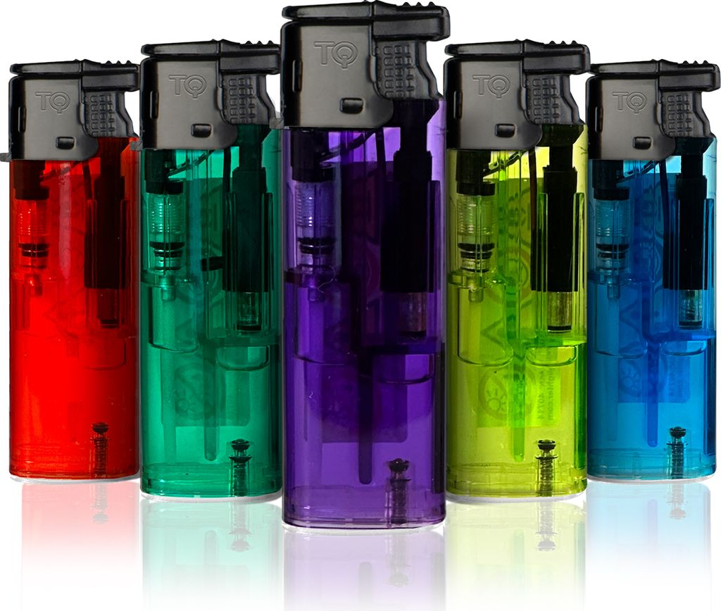 5 Stück Jet Turbo Elektronik Sturm Feuerzeug