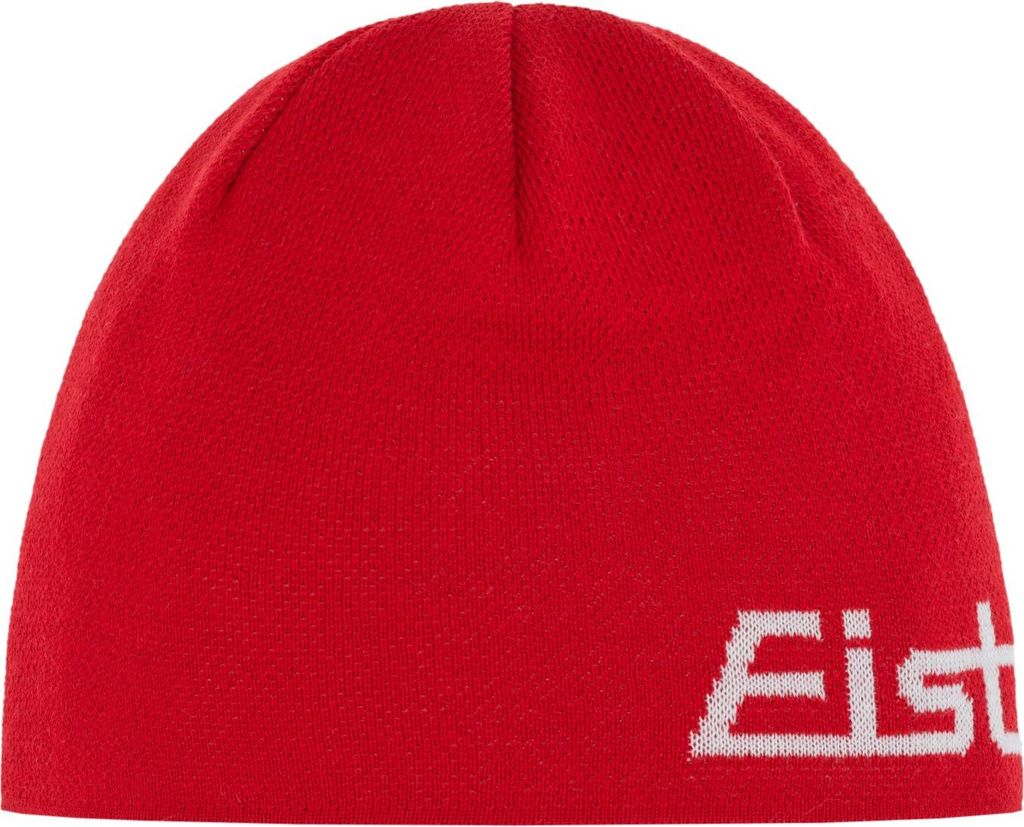 Eisbär Sportmütze aus Wolle, Farbe:Rot