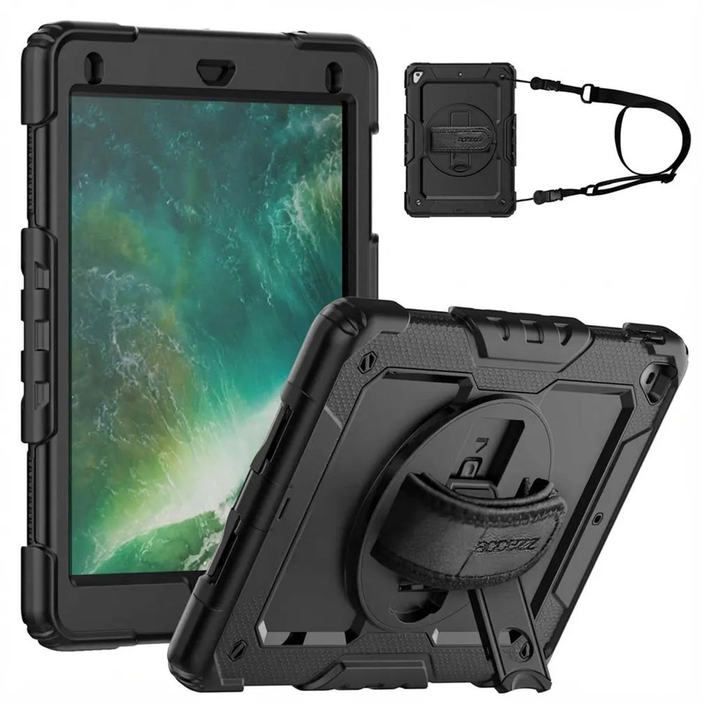 Custodia iPad 9.7 Bambini Rugged Accezz - Cover Antiurto con Tracolla