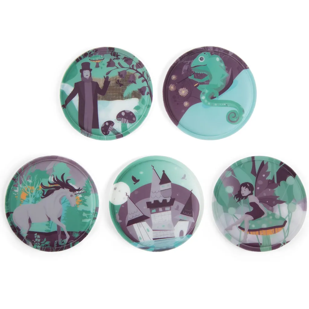 Set 5 Kletties Ergobag Tema Foresta Magica | Gioco e Personalizzazione