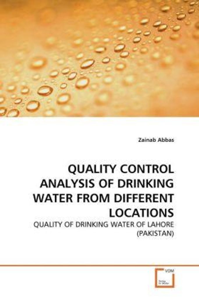 Abbas, Z: QUALITY CONTROL ANALYSIS OF DRINKING WATER FROM DI