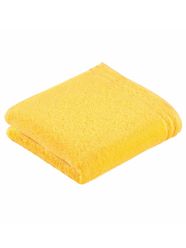Vossen 114899 | Calypso Feeling Duschtuch / 67 x140 cm - Farbe: Sunflower - Größe: 67 x 140 cm