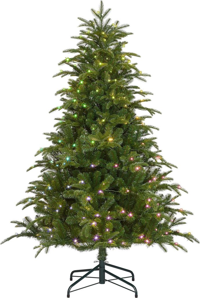 Black Box Trees Smart Lighting Nestow Künstlicher Weihnachtsbaum – H155 x Ø107 cm – Grün